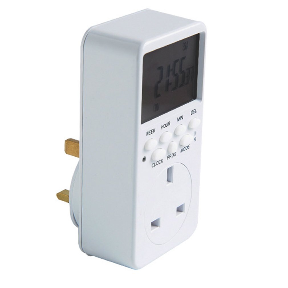 Intelligent Digital Display Socket Timing Switch Household Timing Socket Smart Socket Electronic Digital Timer