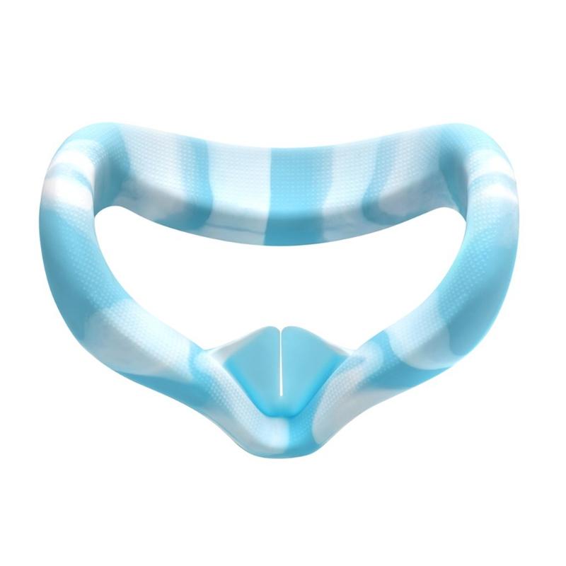 for oculus Quest 2 VR Headset Soft Anti-Sweat VR Eye Cover Face Padding 573A: Blue