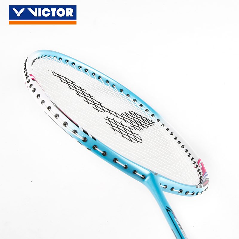 100% Original Victor Carbon Badminton Racket Raquette Badminton With Grip Badminton Rackets