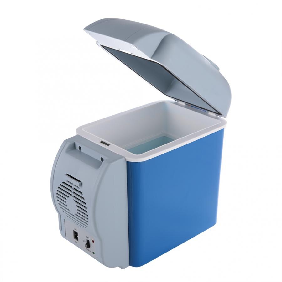 12V 7.5L Mini Home Camping Fridge Electric Cool Cooler Warmer Travel Portable Freezer