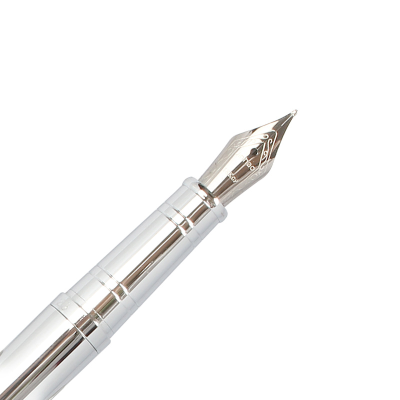 Ink Pen Nib 0.5mm Caligraphy Pen Black Steel Ink Pens For Writing Metal Plumas Para Escribir