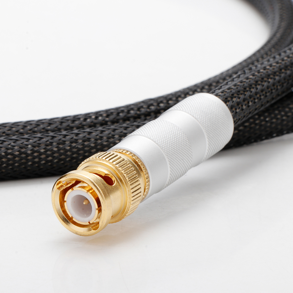 3 ft 75 Ohm Coaxial BNC Extension Cable BNC to RCA RG6 Cable Male BNC to Male RCA Cable - BNC Cable SDI, HD-SDI, CCTV, Came