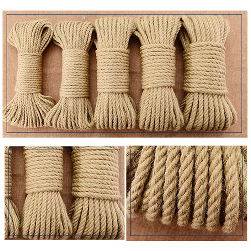 DIY Macrame Koord Katoenen Touw Touw String Lint Ambachten dromenvangers Handwerk Thuis Bohemen Bruiloft Decor 1/2/3/4/5/6/8/10mm