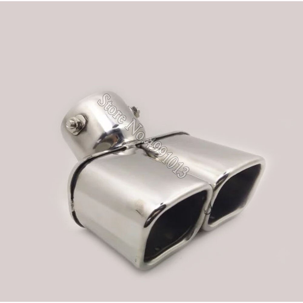 For Land Rover FREELANDER 2 car stickers muffler exterior end pipe dedicate exhaust tip tail outlet ornament 1pcs