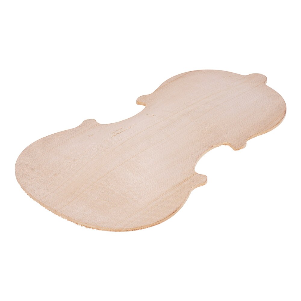 Handcraft-tablero frontal de abeto de violín sin terminar, tablero trasero de Arce, madera maciza para 4/4 violines