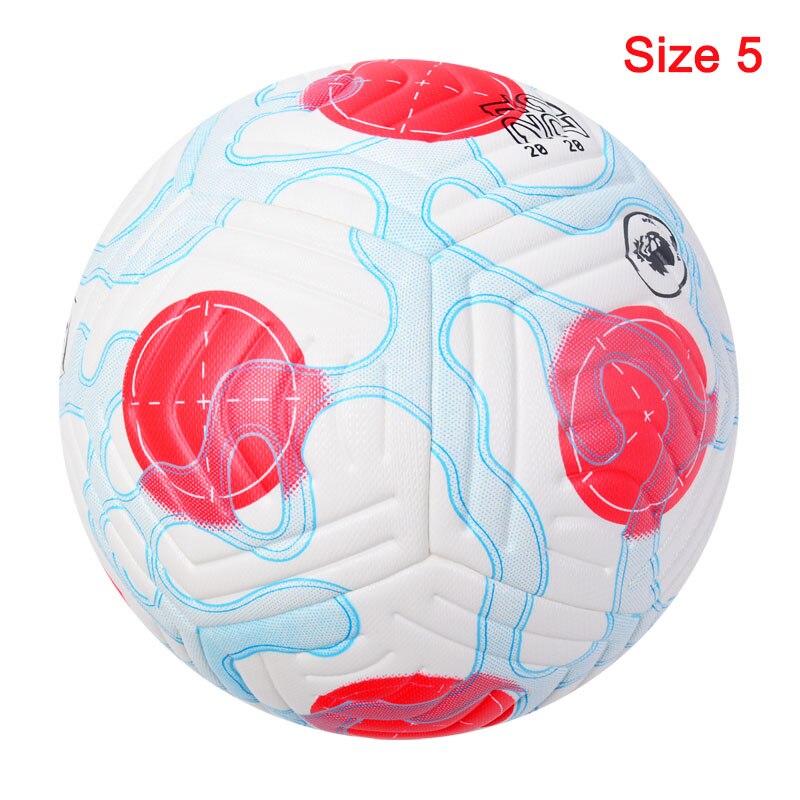 Soccer Balls Official Size 5 Size 4 Premier Seamless Goal Team Match Ball Football Training League futbol bola: 21-Light Blue Size 5