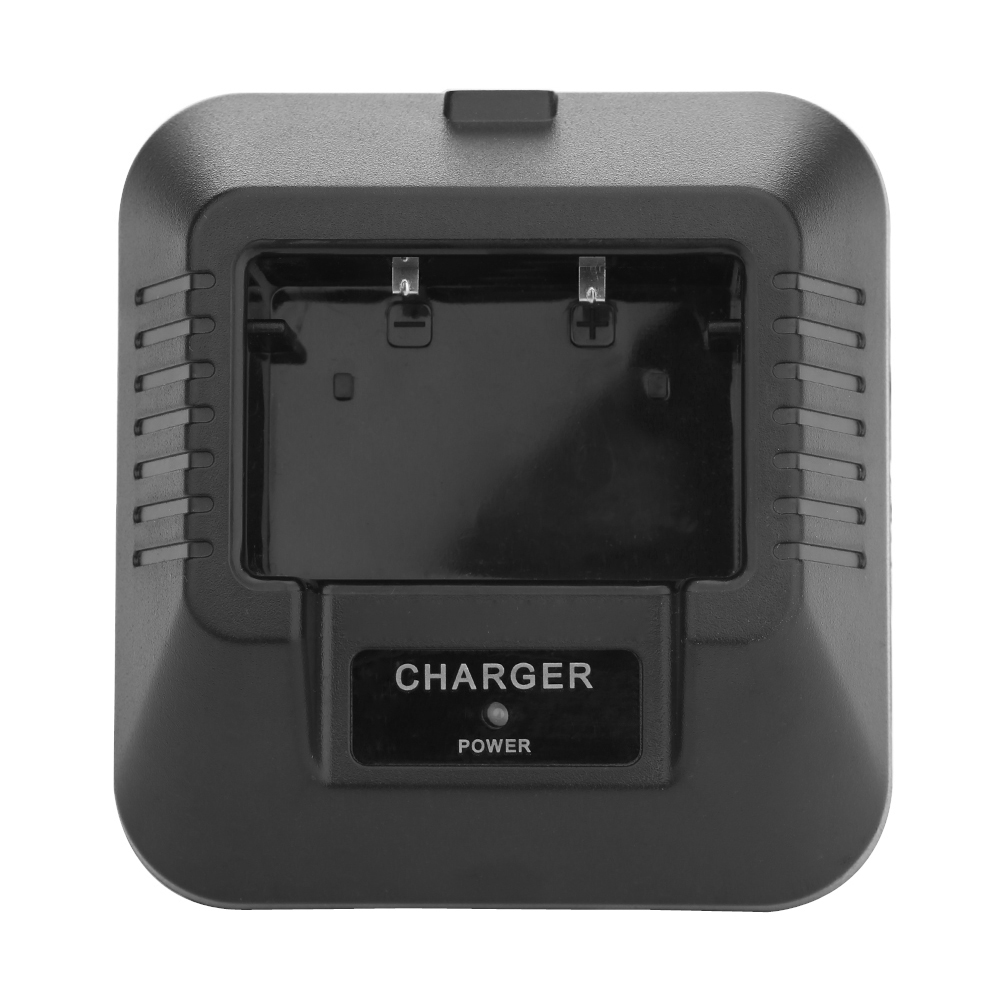 Li-ion Battery Charger with Charging Indicator for BF-UV5R Plus BF-UV5RA BF-UV5RE UV5RB UV5RC UV5RD No Power Adapter