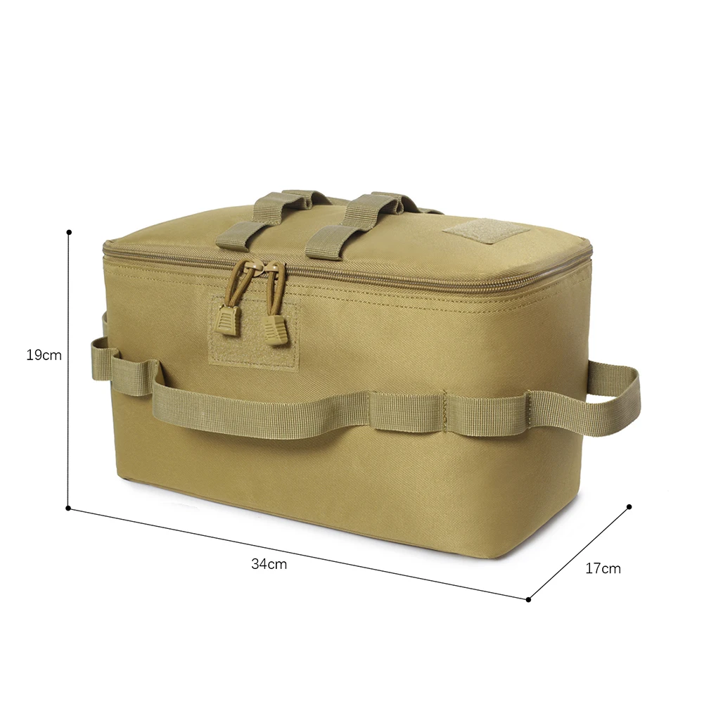 Outdoor Lunch Box Outdoor Heavy Duty Lunch Bag Work Leakproof Insulated Durable Thermal Cooler Bag Meal Camping Picnic Trip