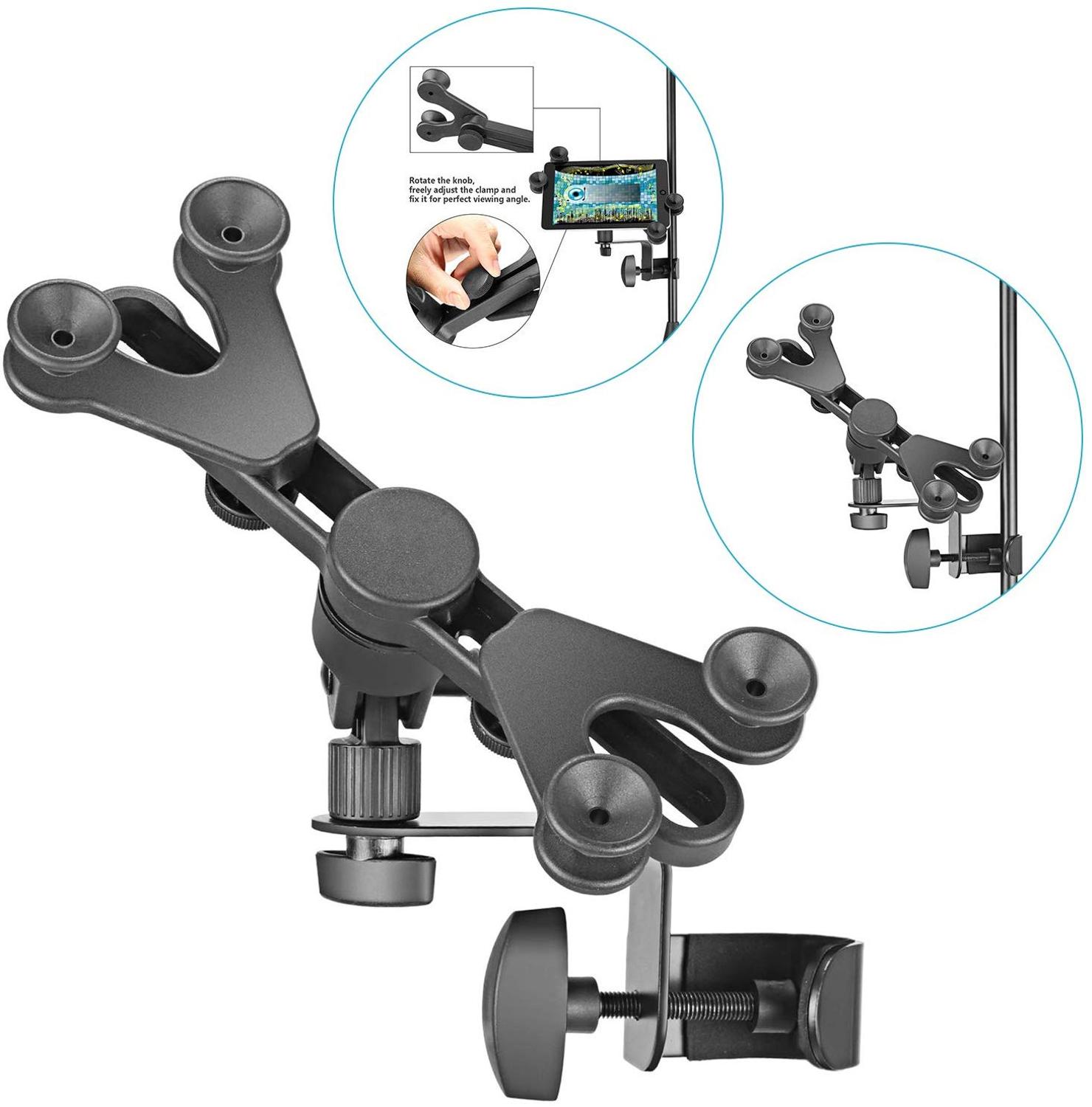 Neewer 6-11 pouces réglable musique micro support de Microphone support de tablette avec 360 degrés support pivotant pour Apple iPad Pro Air Mini
