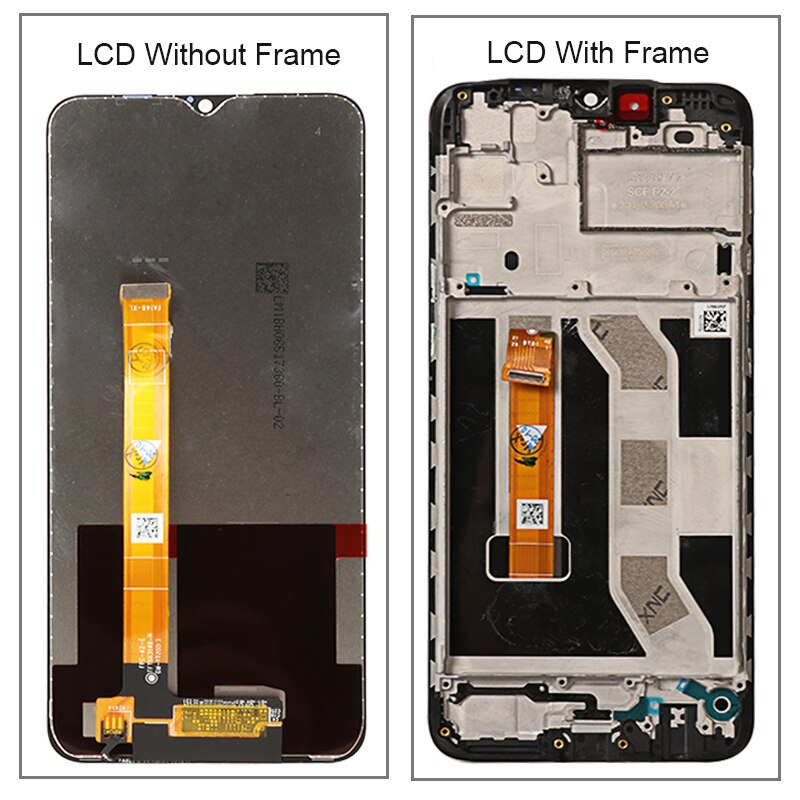 Lcd Voor Realme C3 RMX2027 RMX2021 RMX2020 Lcd Display Met Frame Digitizer Touch Screen Vervanging Voor Oppo Realme C3 C 3 6.5''