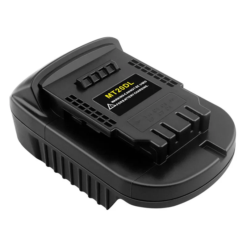 Batterijadapter MT20DL Converter voor Makita 18V Li-ion batterij naar Dewalt 18V/20V Li-ion batterijadapter: Default Title