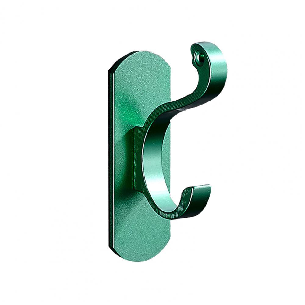 Hanging Hook Useful Heavy Duty Cloth Hanger Sturdy Structure Easy to Punch Hanger Hook: Green