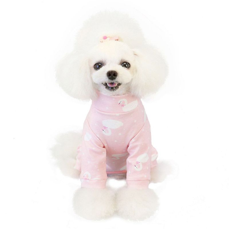 Gestreepte Kleine Honden Pyjama Voor Honden Kat Kleding Puppy Jumpsuit Voor Hond Jas Voor Chihuahua Pomeranian Honden Kleding Shirt