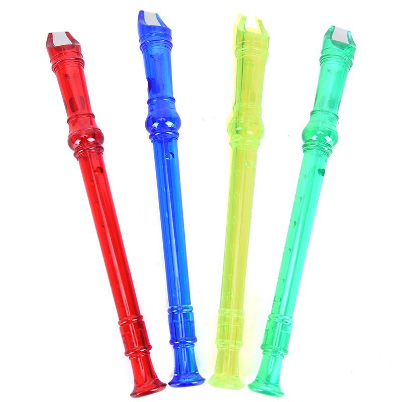 8-Loch Sopranino Blockflöte - Musikinstrument für Kinder Anfänger - Inkl. Reinigungsstab