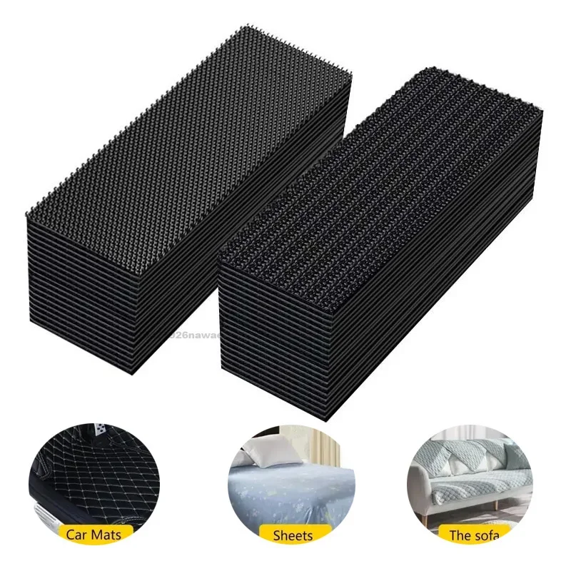 Almohadillas para alfombras de coche, adhesivo automático con velcrostep, almohadilla para salpicadero, costura, pegatinas fijas de doble cara, parche de fijación, alfombra para suelo, artes DIY: 10mm / Oro