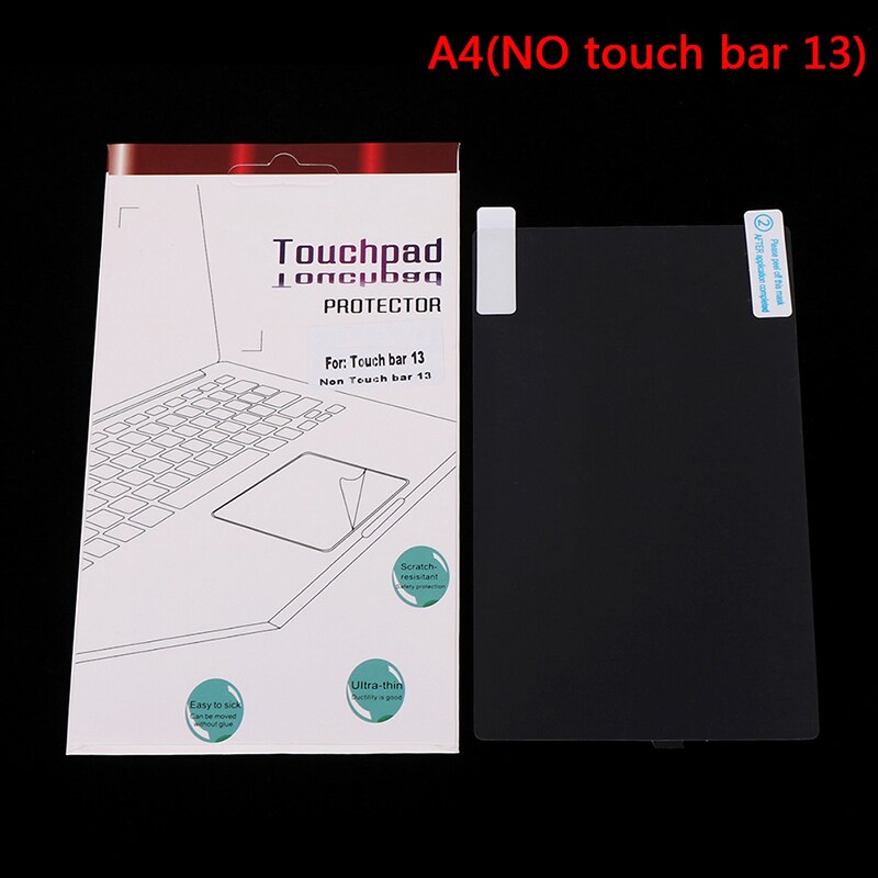 Korkea kirkas kosketuslevyn suojakalvo tarra macbook air 13 pro 13.3 15 retina touch bar 12 kosketuslevy kannettava tietokone: Ei kosketuspalkkia 13
