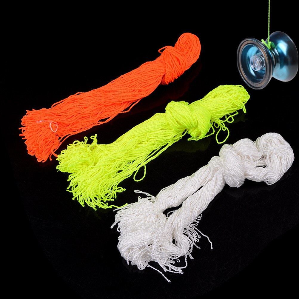 100 Stks/partij 100% Professionele Polyester Licht Yoyo Kogellager String Trick Jojo Kids Magic Jongleren Toy