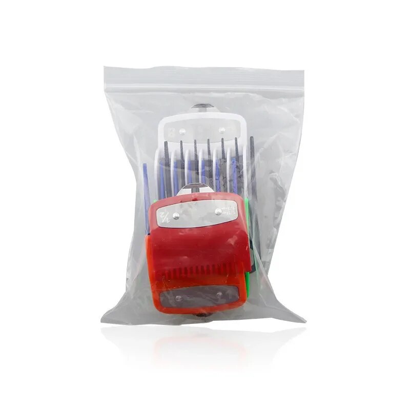 8 unids/set peluquero cortadora de pelo peines guía para cortadora Wahl accesorio corte de pelo peine limitado herramientas de corte de pelo de salón