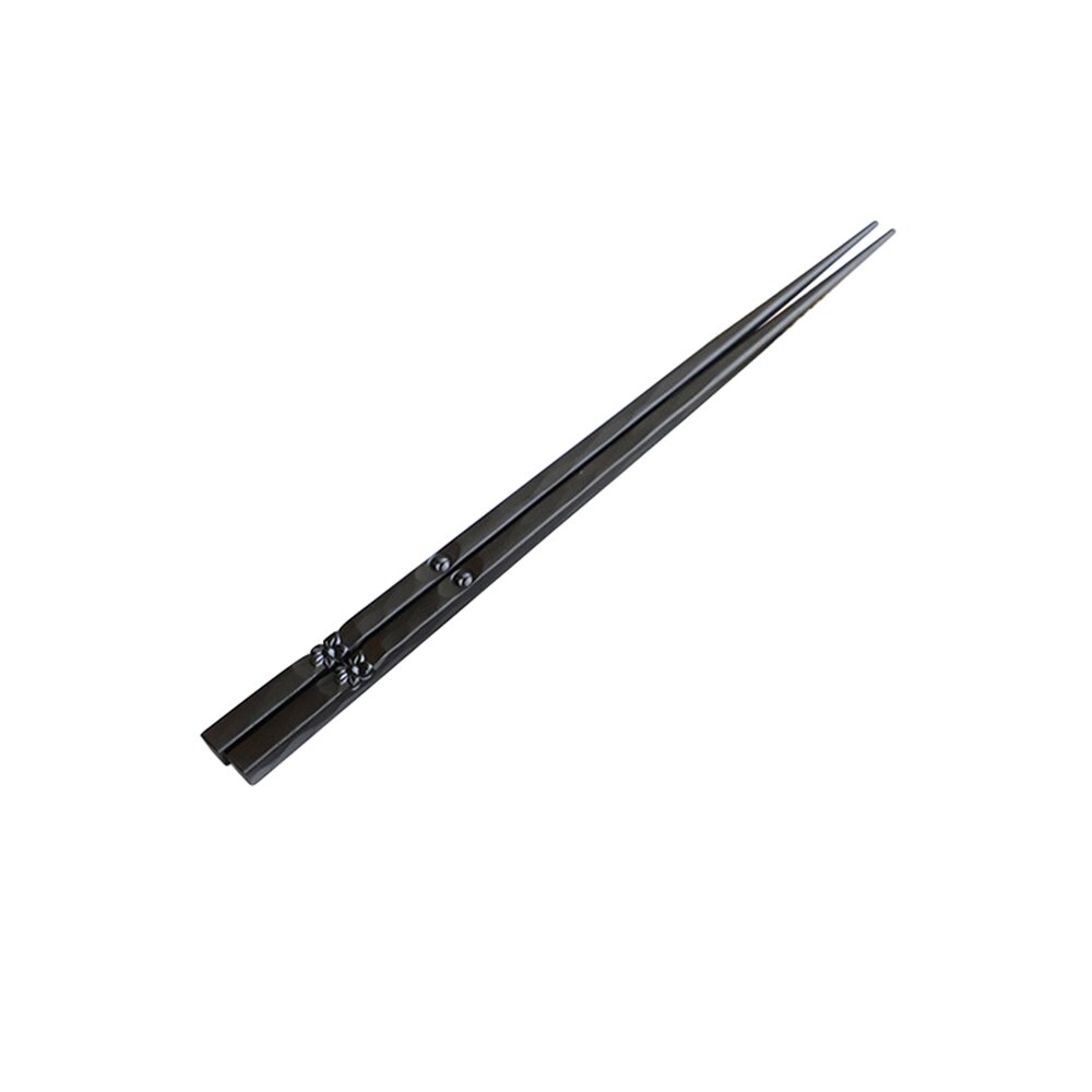 1Pair Japanese chopsticks Alloy Non-Slip Sushi Food sticks Chop Sticks Chinese palillos japoneses reusable chopsticks 18Oct: 4