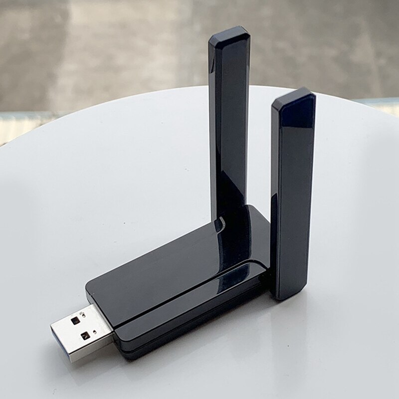 Draadloze Usb Wifi Adapter Voor Persoonlijke Computers-802.11AC 1300Mbps Dual 5Dbi Antenne 5G/2.4G Wifi Usb Netwerk adapter