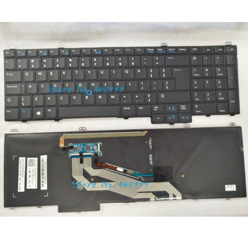 US keyboard For Dell Latitude E5540 wtih backlit keyboard