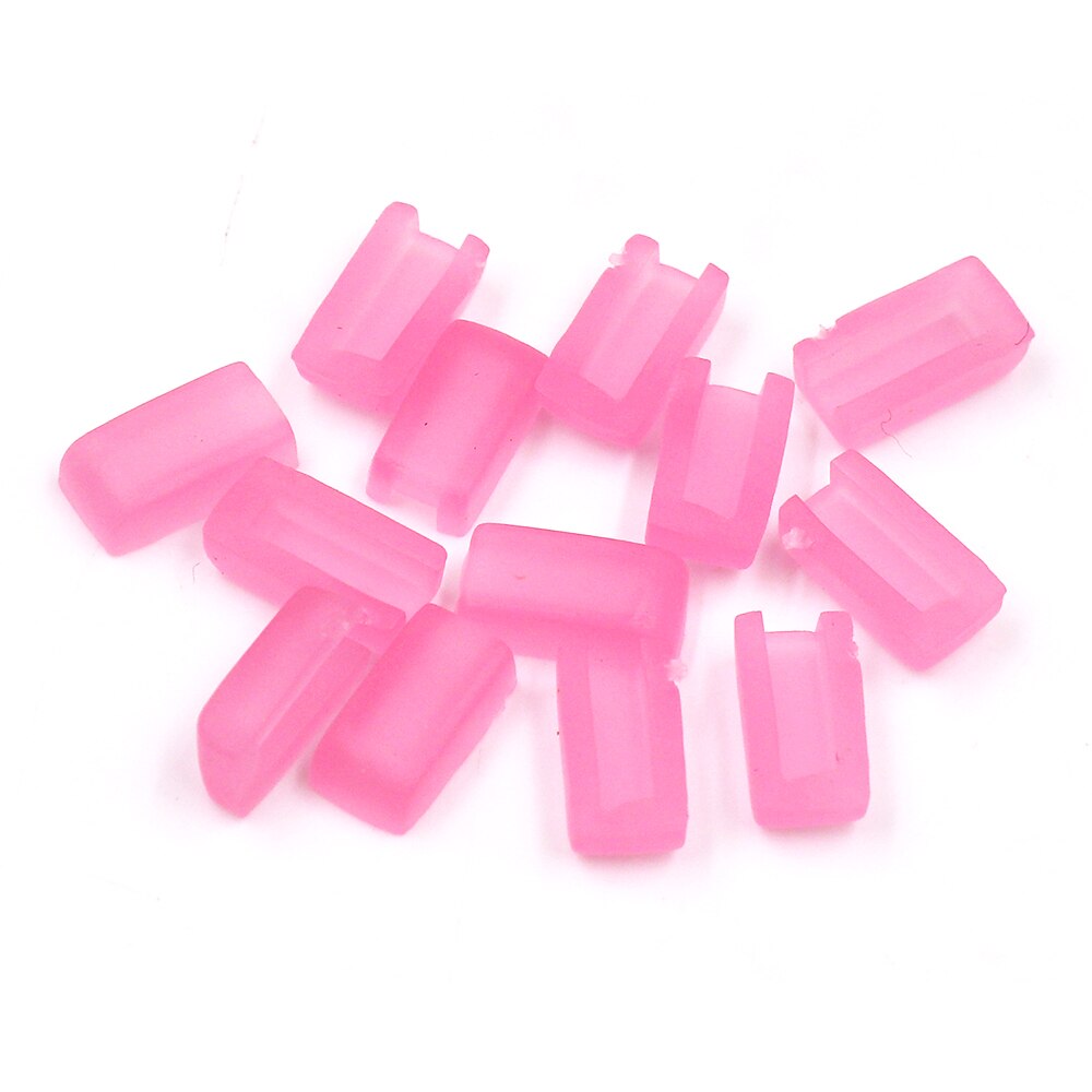 Tira de luces de neón, Clips de instalación para lámpara de 12V, DC24V, DC5V, AC220V, AC110V, 6x12mm, unids/bolsa, 100