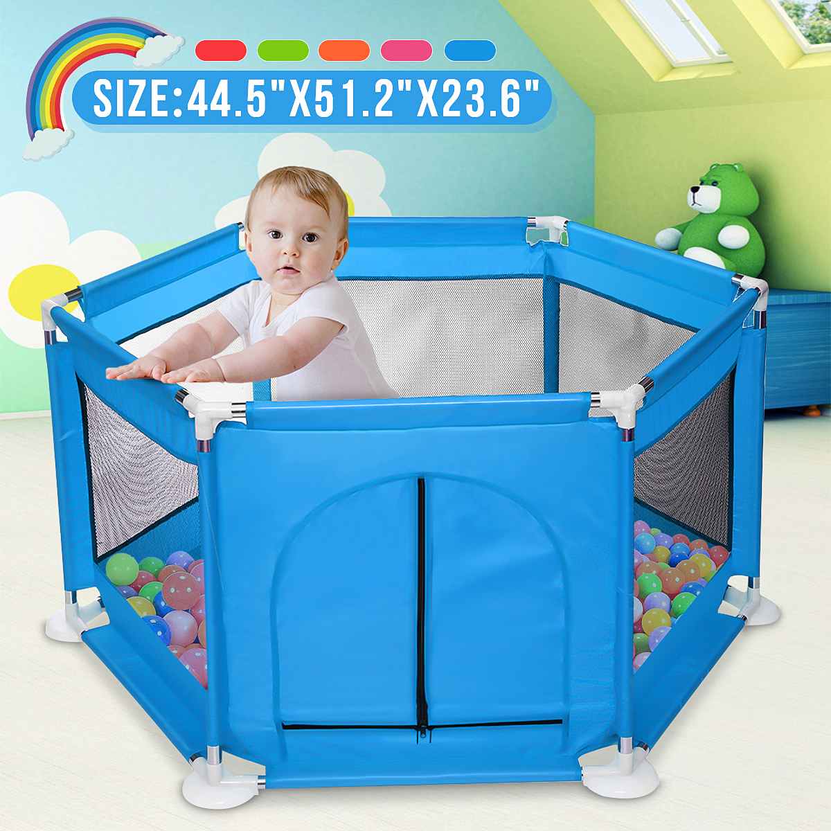 Box Voor Kinderen Kinderbox Zwembad Ballen Baby Box Voor 0-6 Jaar Bal Zwembad Voor Baby Hek Kids Tent baby Tent Ballenbad