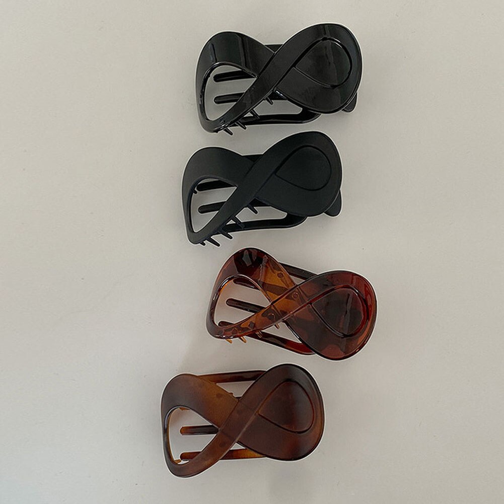 Women Large Hair Clamp Hair Clip Seamless Plastic Duckbill Claw for Women Girls Simple Hairpins Styling Tools Hair Accessories