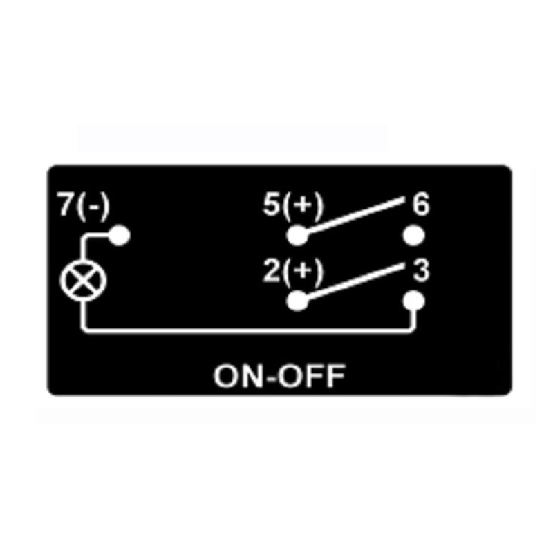 Front Diff Lock Rocker Switch 5P Spst On-Off Verlichte Blauwe Led Licht Voor De Arb/Carling/Narva 4X4 Stijl, auto Accessoires