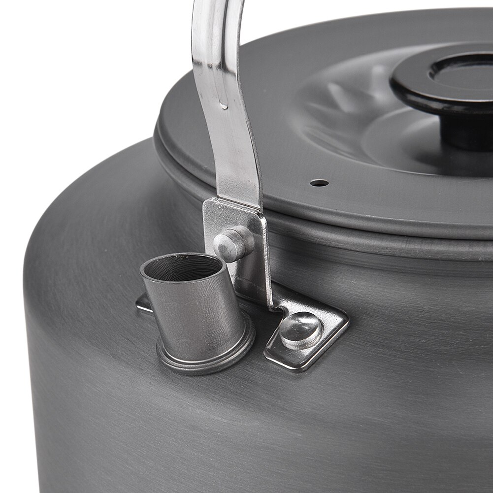 2l utomhus camping koka vatten vattenkokare ultralätt aluminiumlegering tekanna vandring resa kaffekanna picknick servis vatten tekanna