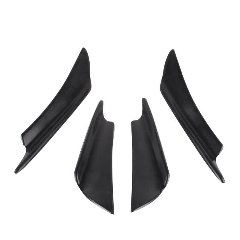 Car modified bumper wind knife carbon fiber spoiler car exterior decoration