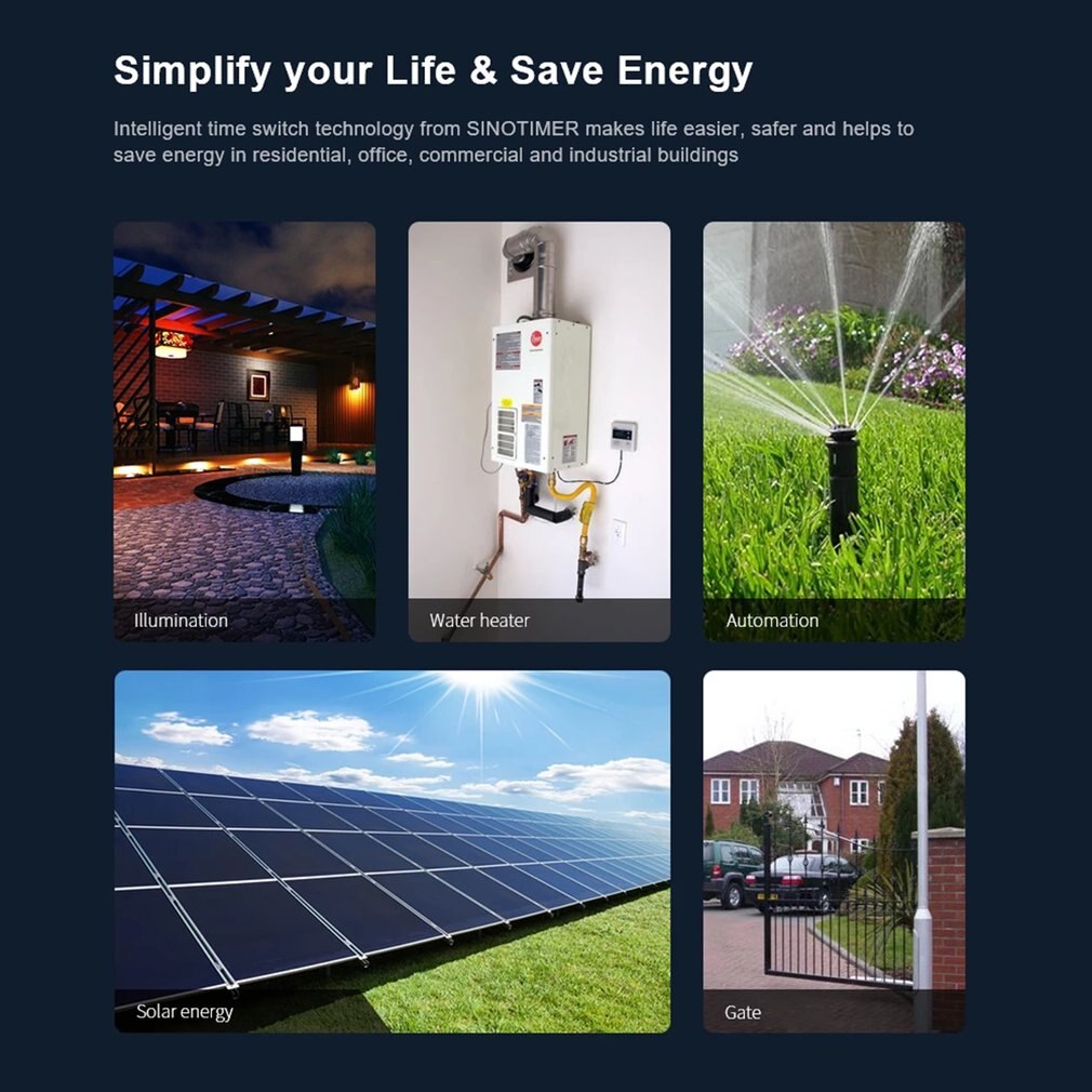 Electronic Weekly 7 Days Programmable Digital TIME Relay Timer Switch Control AC 110V 220V 12V 24V 5V 16A Din Rail Mount THC15A