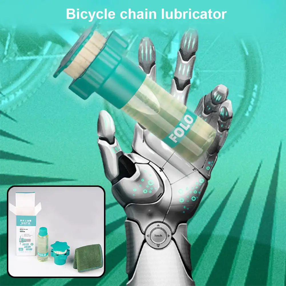 Lubricador de aceite para cadena de bicicleta, engrasador de cadena de bicicleta, limpiador de rodillos, dispositivo lubricante, accesorios de mantenimiento para bicicleta