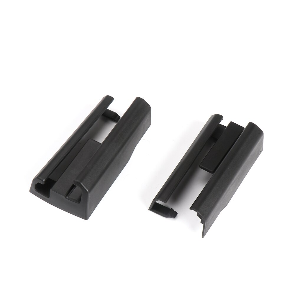 Cubierta embellecedora de riel de asiento de coche, accesorio ABS, color negro, para pista deslizante, capó delantero, trasero, izquierdo y derecho, para BMW G30 G11 G12 F15 F16 5 7 Series X5X6