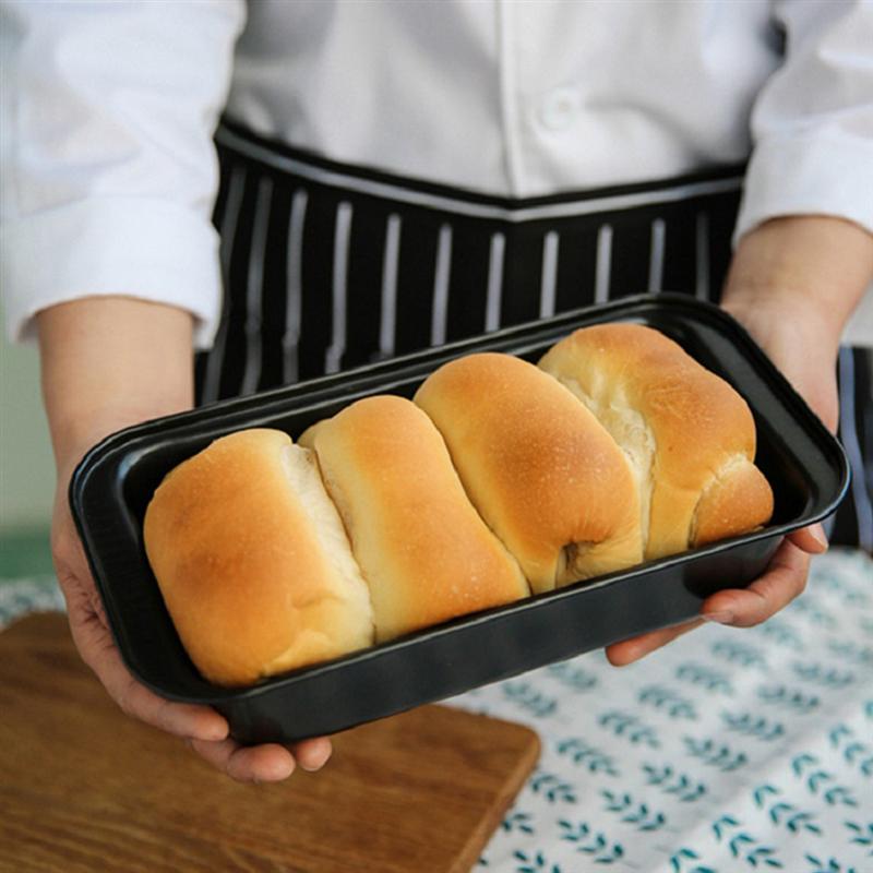 2 Stuks Rechthoekige Oven Toast Box Praktische Cake Bakken Pan Bakken Tool Non-stick Brood Bakplaat Huishoudelijke Bakvormen winkel Dorm
