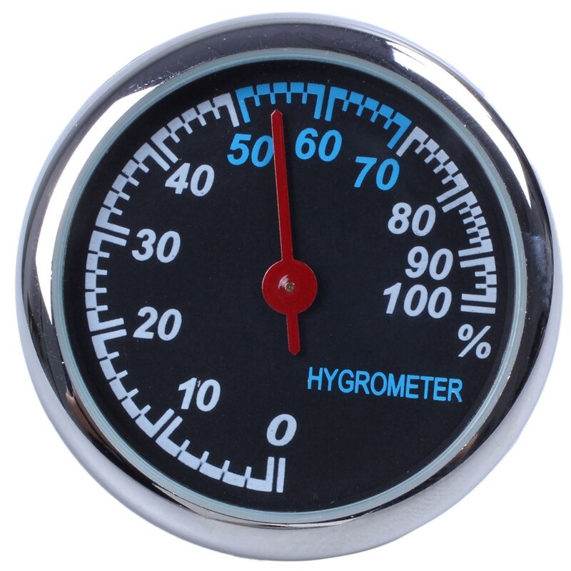 Mini Auto Digitale Klok Auto Horloge Hygrometer Klok Auto Decoratie Ornament Klok