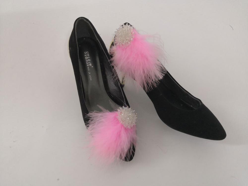 Zapatos de peluche removibles, 1 par, Clip, decoración, embellecedor, # SH2020016