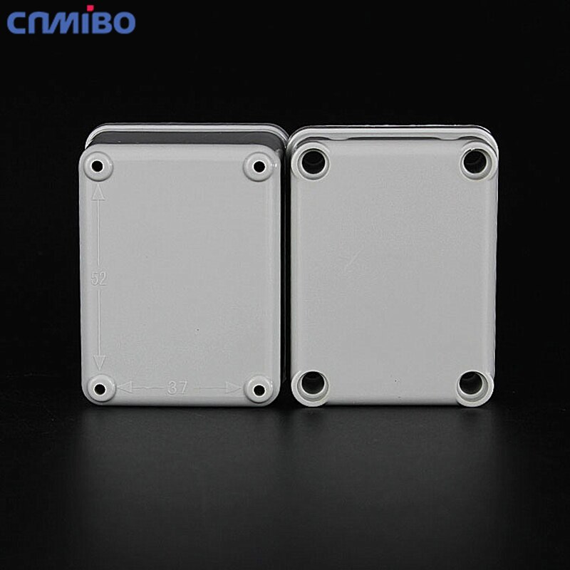 IP68 electric junction box DIY for PCB / cable gland 65*50*55mm small size electronics enclosure