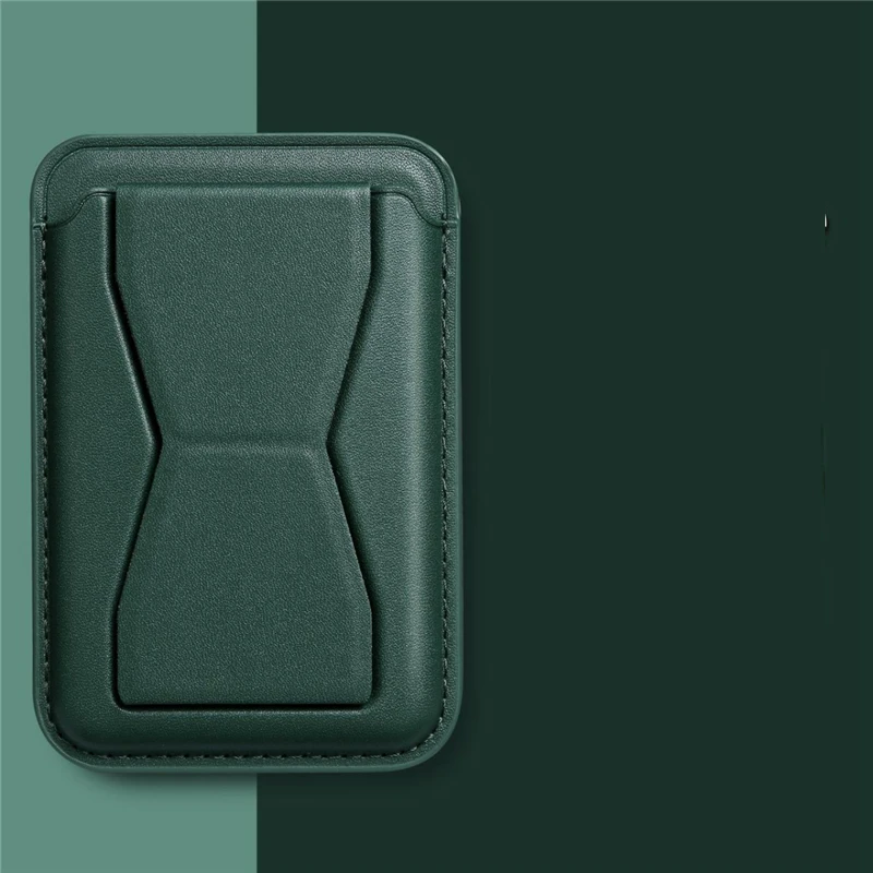 Magnetic Folding Wallet Card Holder Leather Macsafe Case for Magsafe IPhone 15 14 13 16 11 Pro Max 12 Plus Mac Safe Stand Cover: SKY BLUE