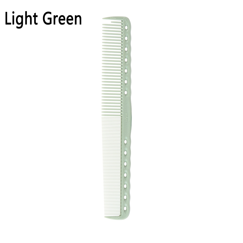 Peignes professionnels en plastique antistatique, pour Salon de coiffure, pour coupe de cheveux, 6 couleurs: 07