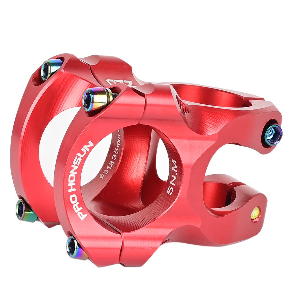 5 Colors High-Strength CNC Handlebar Stem 35MM Bicycle Stem Mtb Power Riser Aluminum Alloy MTB Mountain Bike Parts