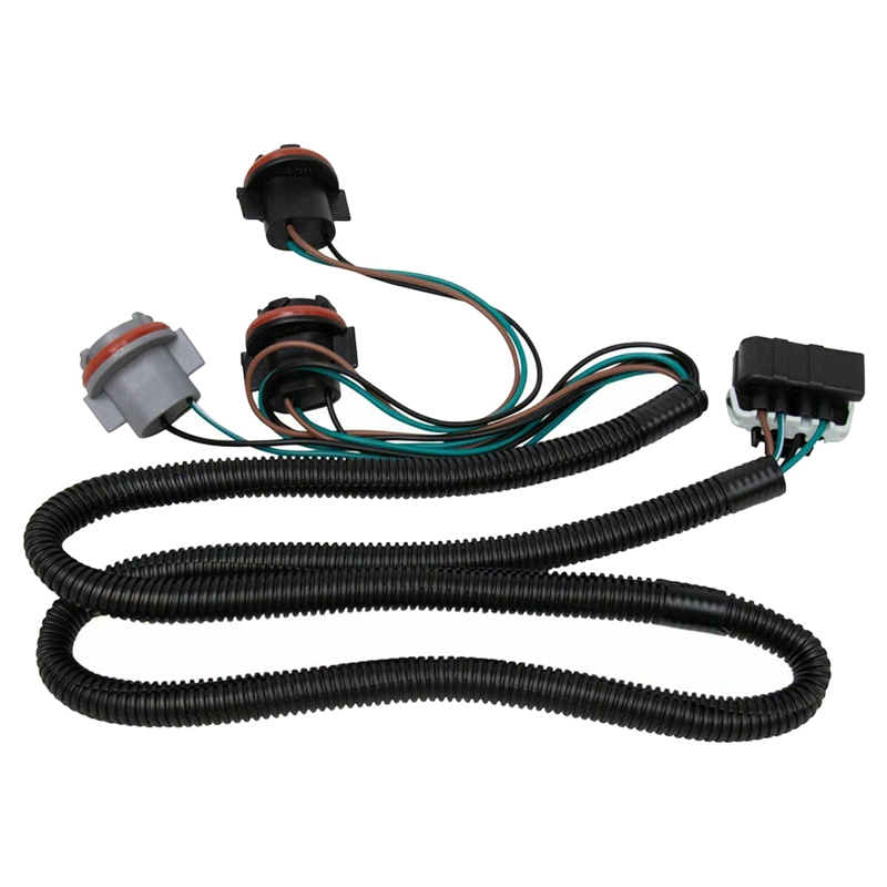 Rear Tail Light Lamp Wiring Harness LH RH Pair for Chevy Silverado GMC Sierra Pickup Truck 15824514 15824515