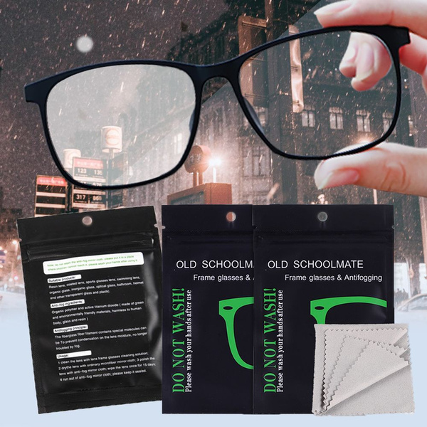 100 stk anti-dugg briller tørke gjenbrukbare anti-dugg linse klut defogger brille tørke bakspeil forhindre tåke til briller