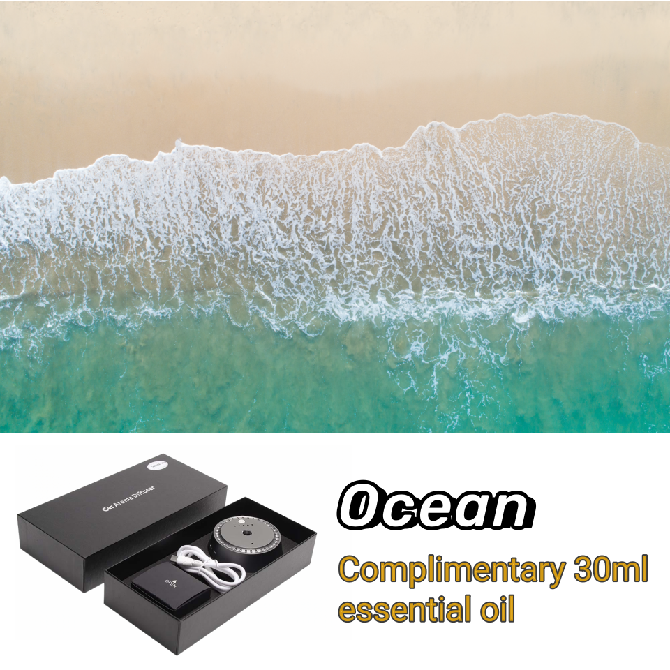 Car Mounted High-End Intelligent Spray Fragrance With Strong And Long-Lasting Aroma Alloy Material Accessory Car Air Freshener: Blue