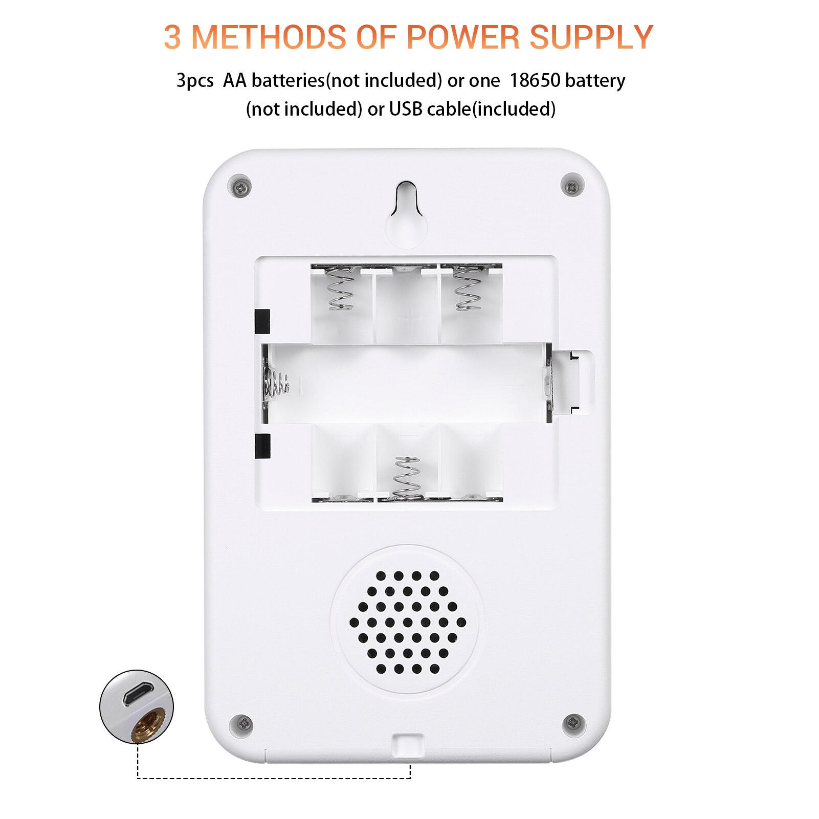 Non-contact Infrared Thermometer Wall-Mounted Forehead Temperature Measurement Meter for Adults Kids with Large Digital Screen