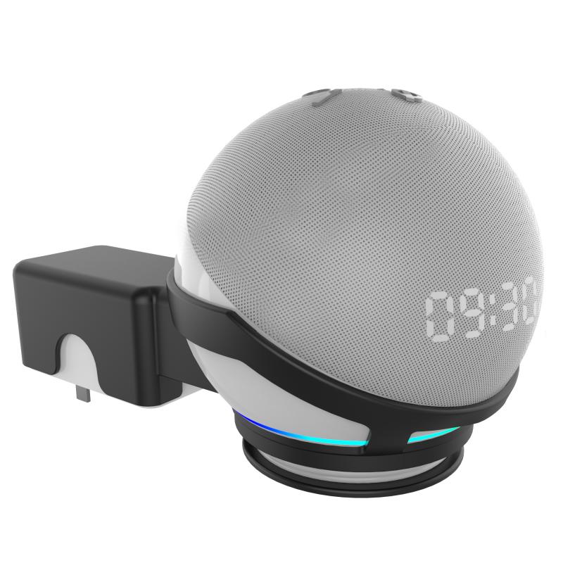 Soporte de pared para Alexa Echo Dot de 4ta generación, colgador de montaje en pared para ahorro de espacio: 02