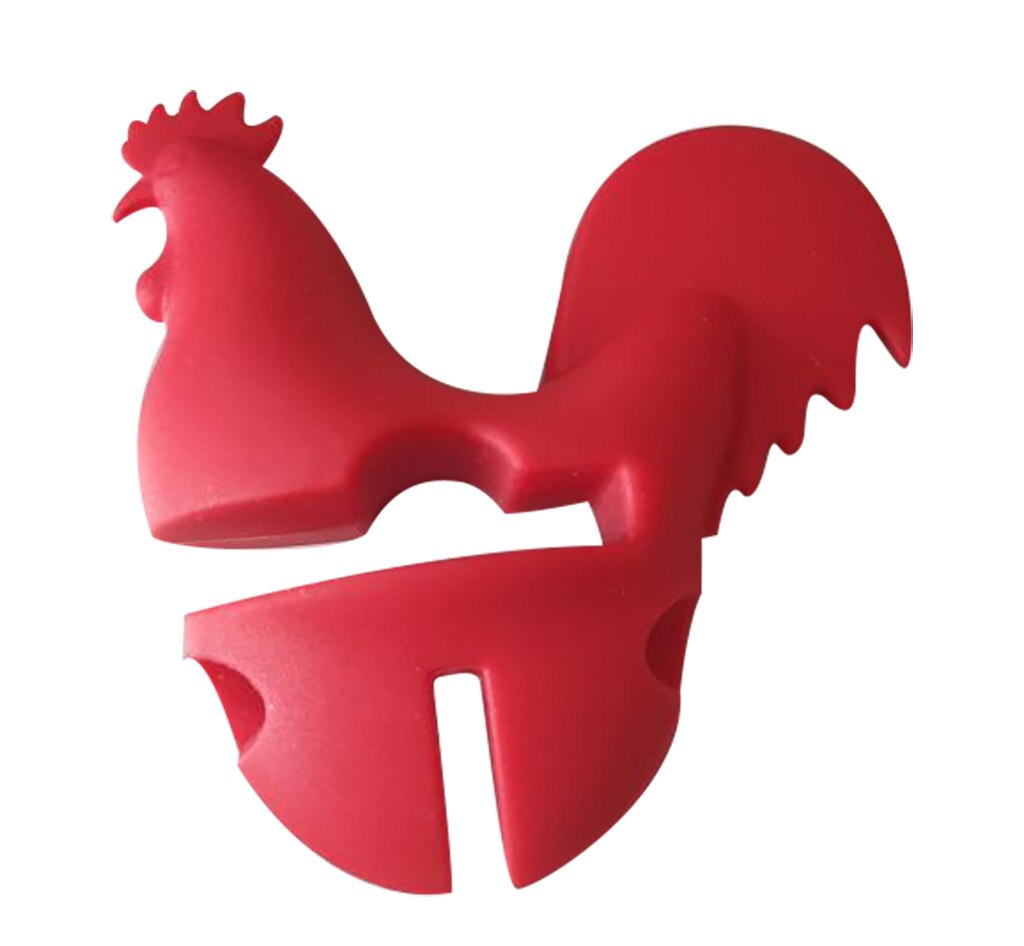 Silicone Cock Vorm Pot Clip Houder Voor Pot Lepel Deksel Anti-Overlopen Magazijnstellingen Pot Side Clip Keuken Koken gereedschap