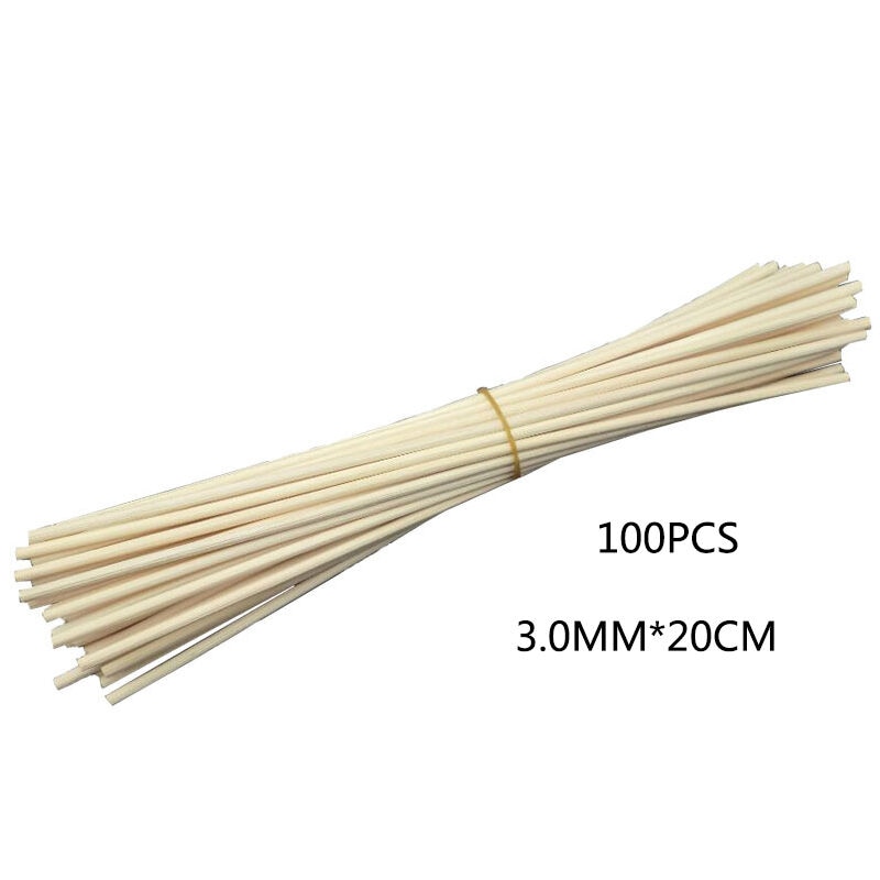 100Pcs Reed Geur Olie Diffuser Rotan Stokken Aroma Rotan