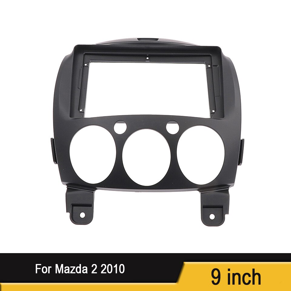 2DIN Auto Stereo Dvd Radio Fascia Voor Mazda 2 Audio Speler Panel Adapter Frame Dash Mount Installatie Kit