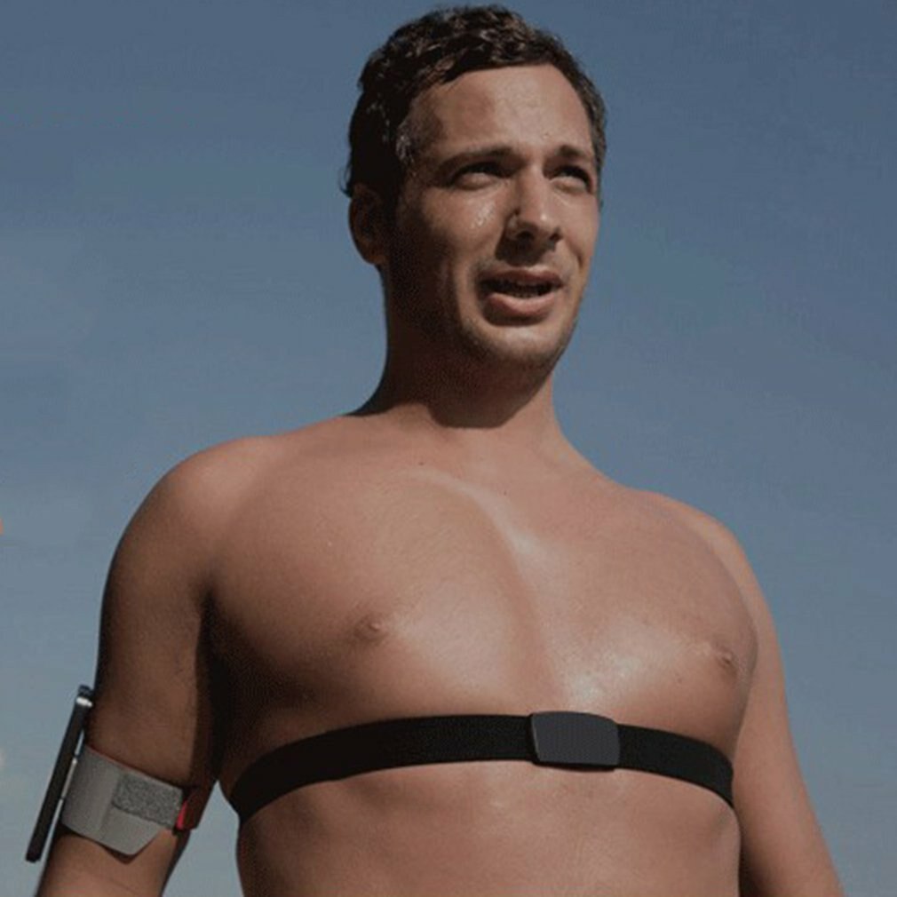 Heart Rate Wireless Monitor Waterproof Chest Strap Running only Chest Strap Adjustable Fitness Sensor Compatible Belt
